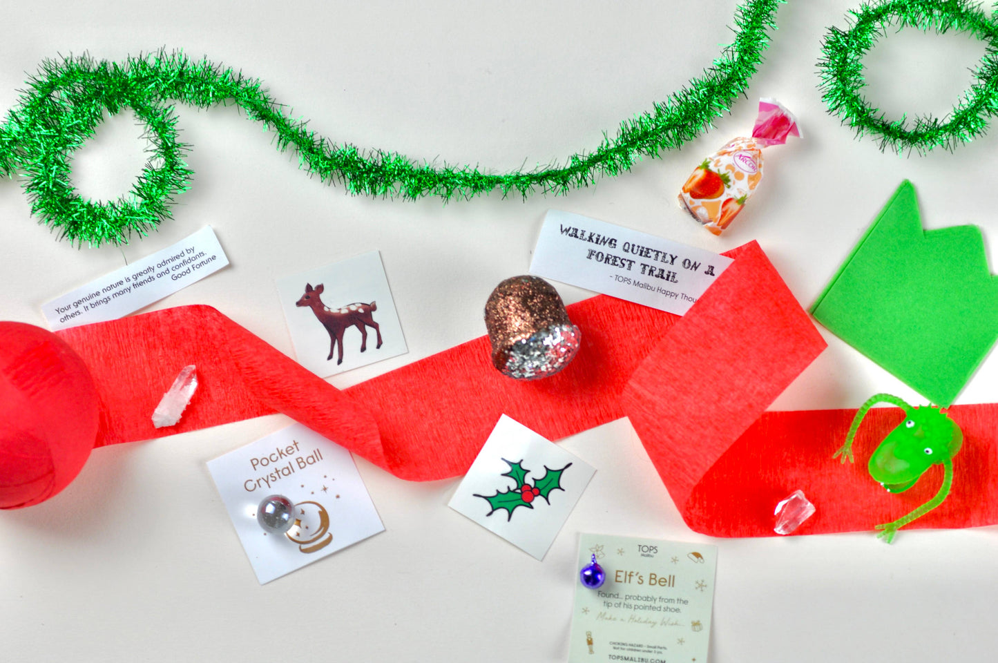 Mini Surprise Ball - Ornaments -"Merry Christmas" - Asst