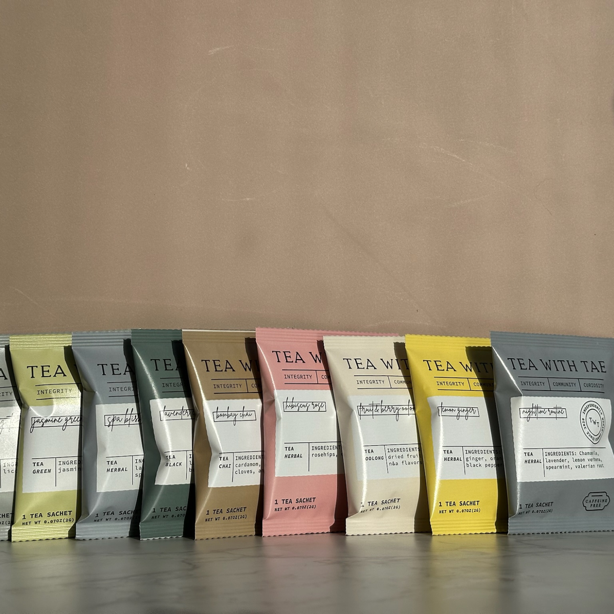 Winter Bliss Holiday Tea Tube Gift (5 tea bags) - Tea with Tae