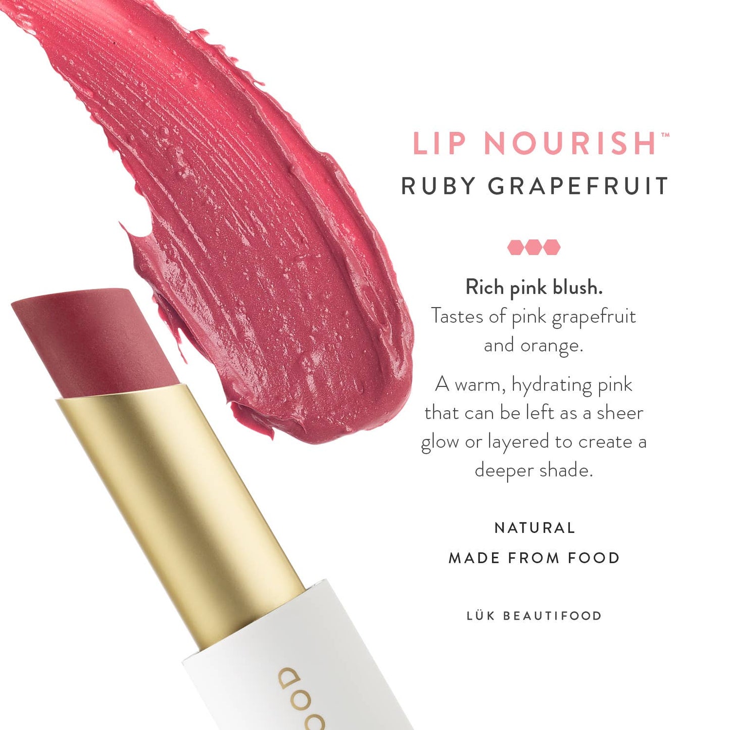 Lip Nourish™ Lipstick Luk Beautifood