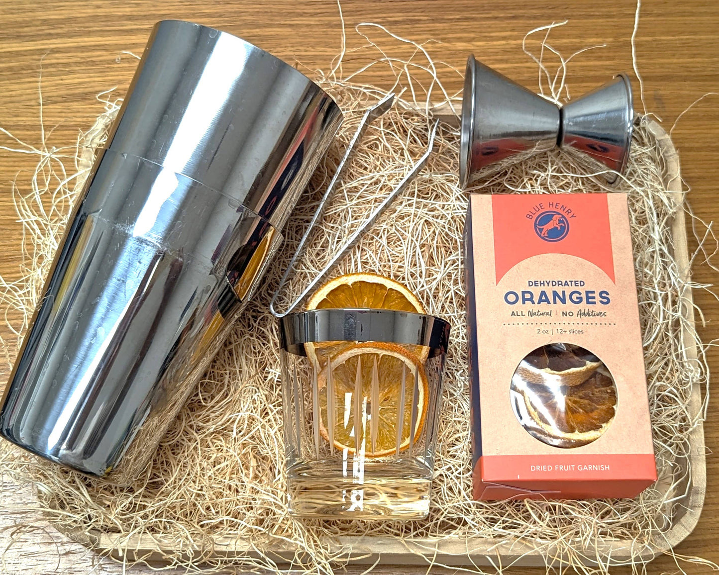 Cocktail fruit gift set size