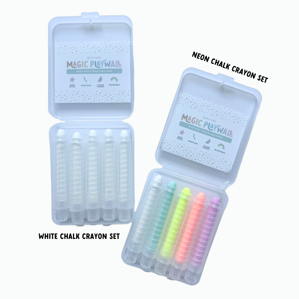 Chalk Crayons + Magnetic Holder