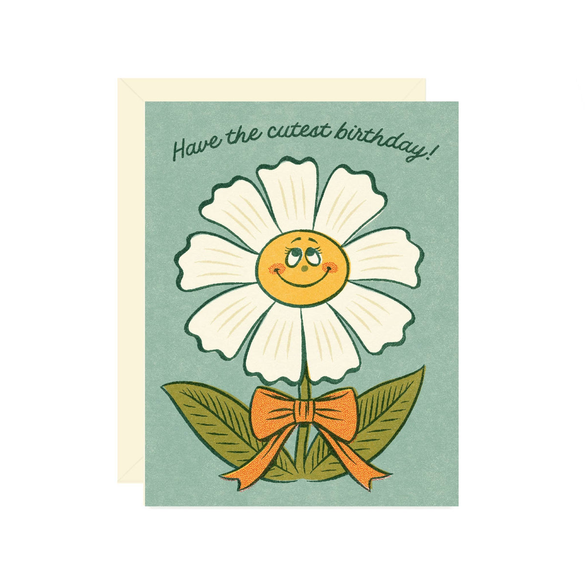 Daisy Birthday Greeting - Wallflower Paper & Party