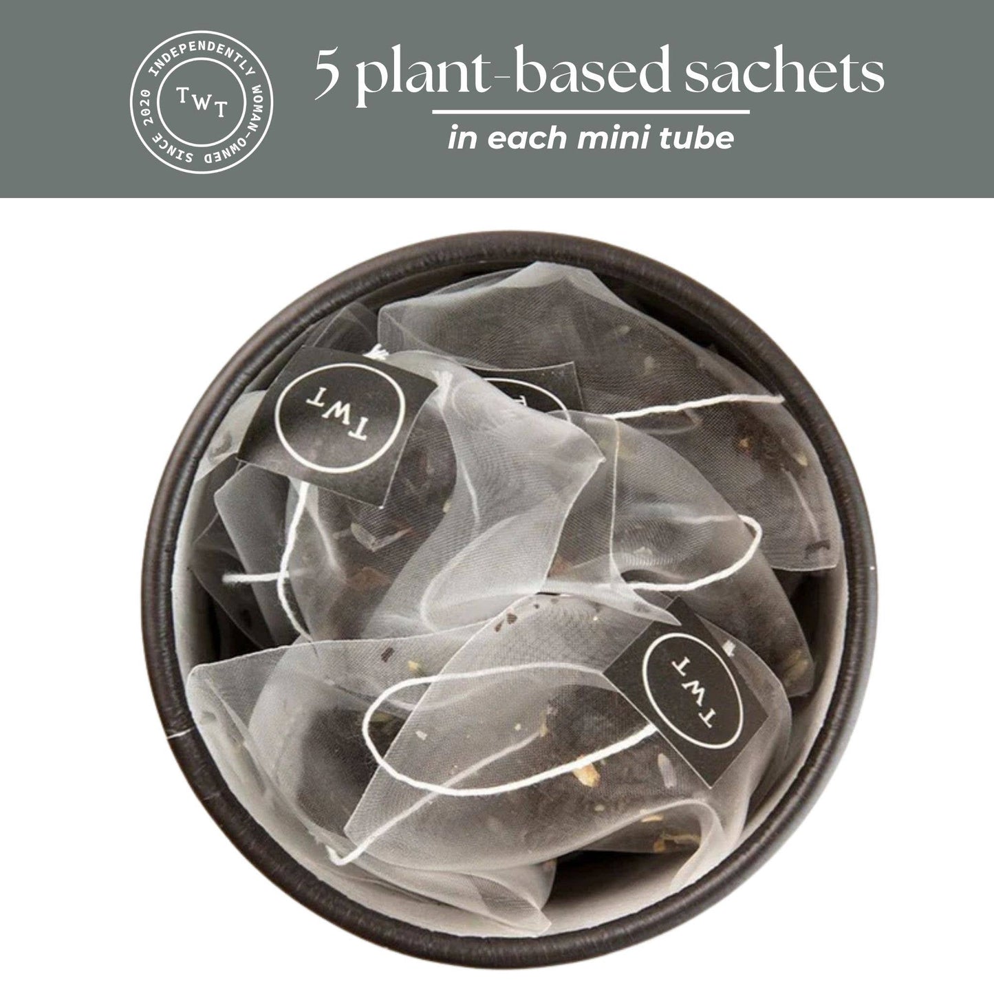 Lavender Earl Grey Black Tea Mini Tea Tube Gift (5 tea bags)