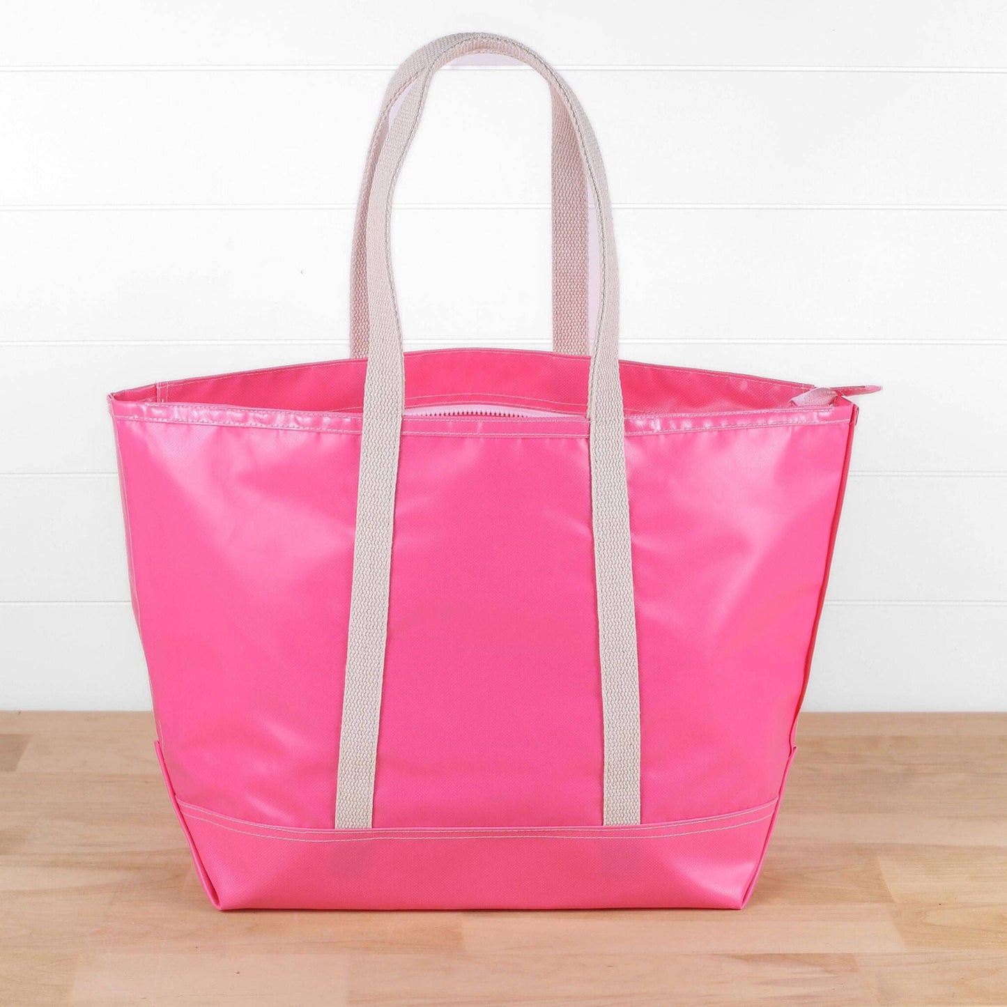 Orange Big Sur Splash Tote: Orange / 22"W x 14"H x 8" D
