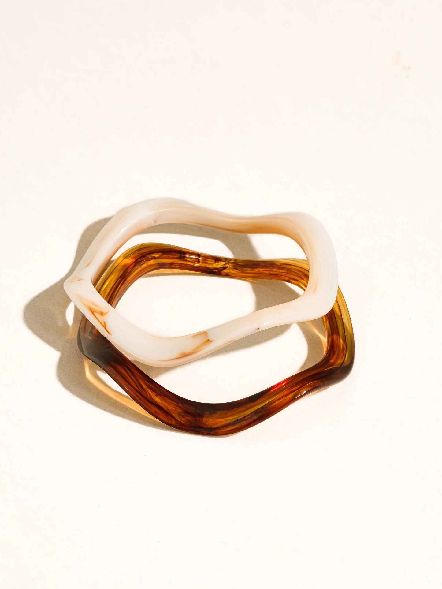 Wilder Wavy Bangle Bracelet Set
