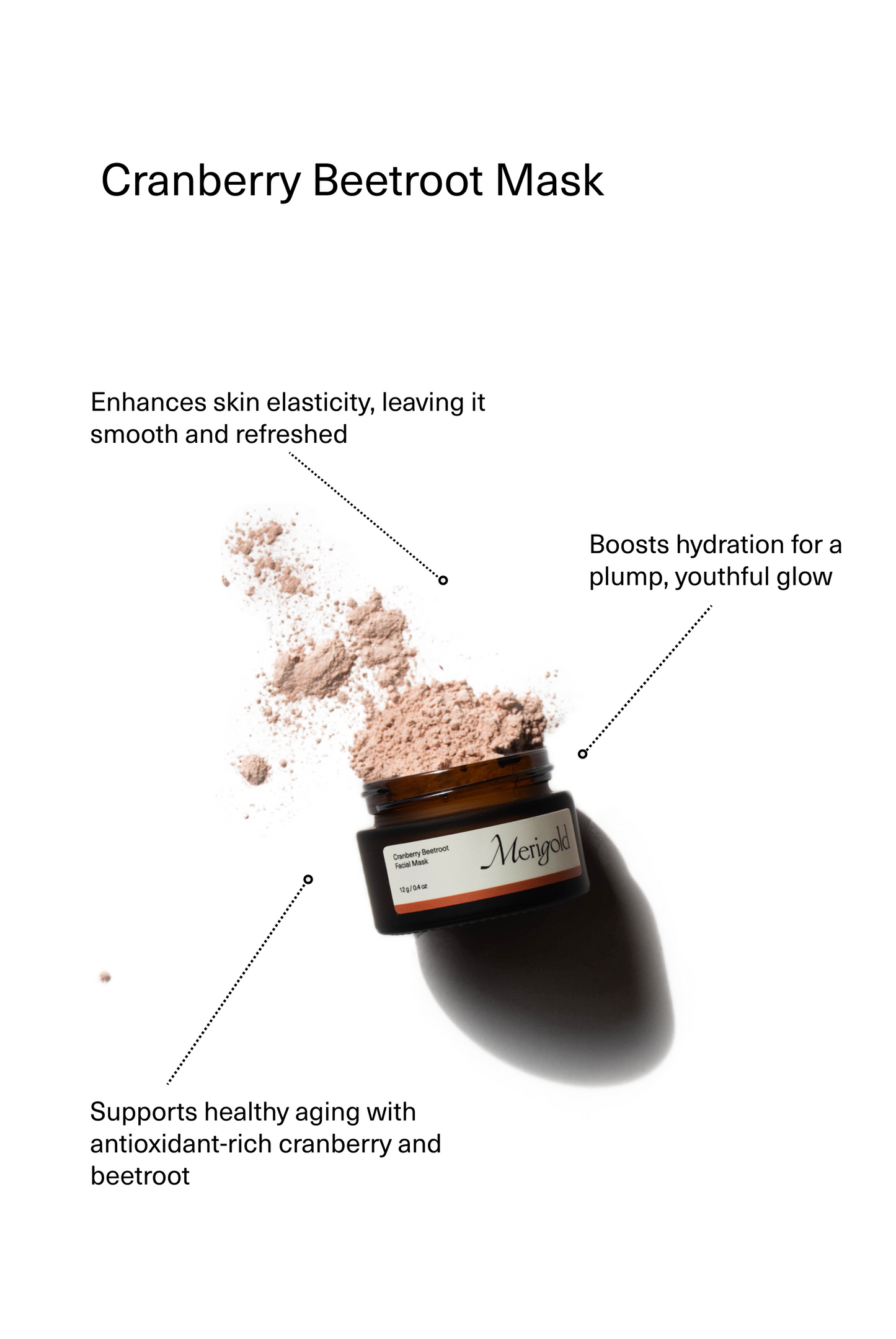 Merigold - Cranberry Beetroot Facial Mask