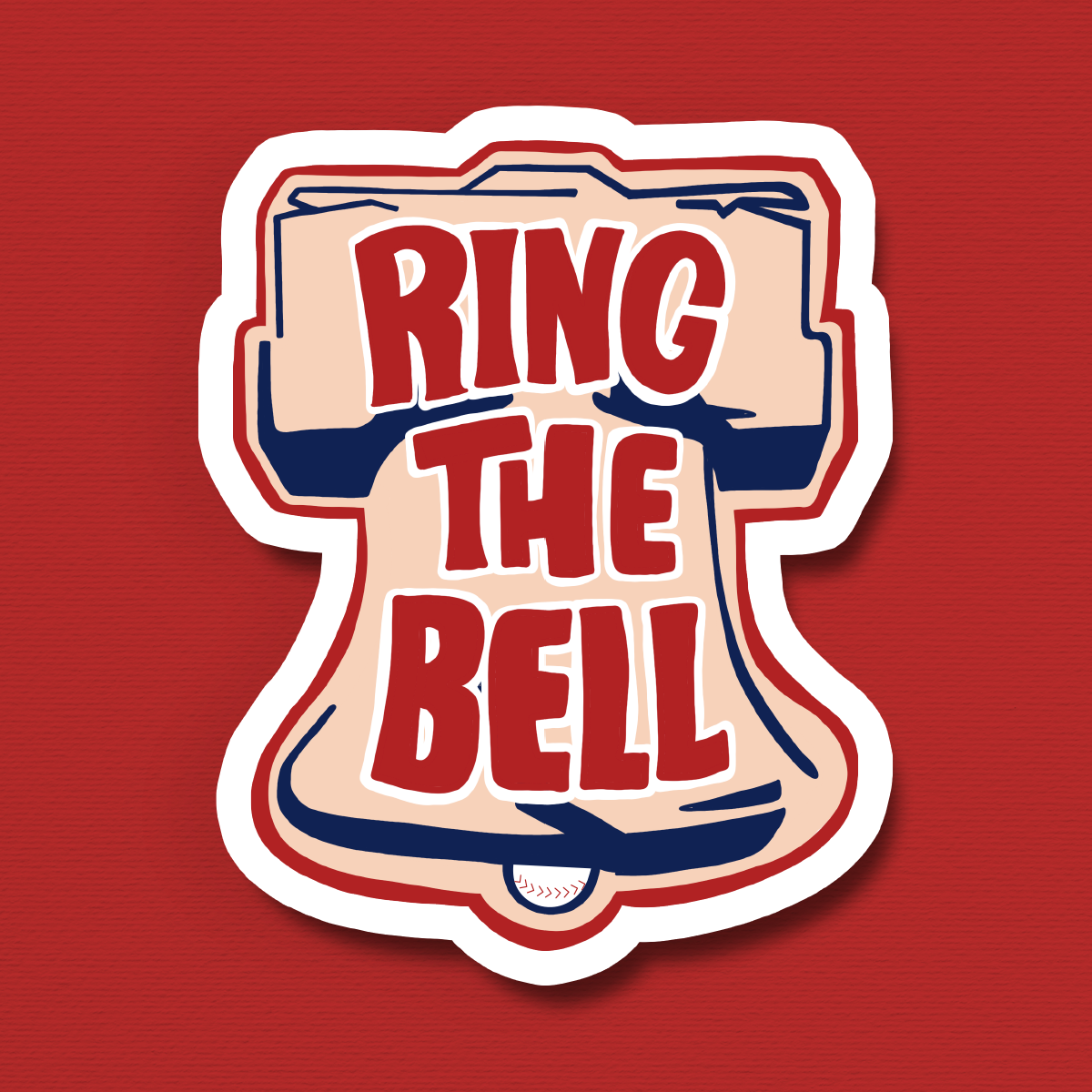 Ring The Bell Vinyl Sticker