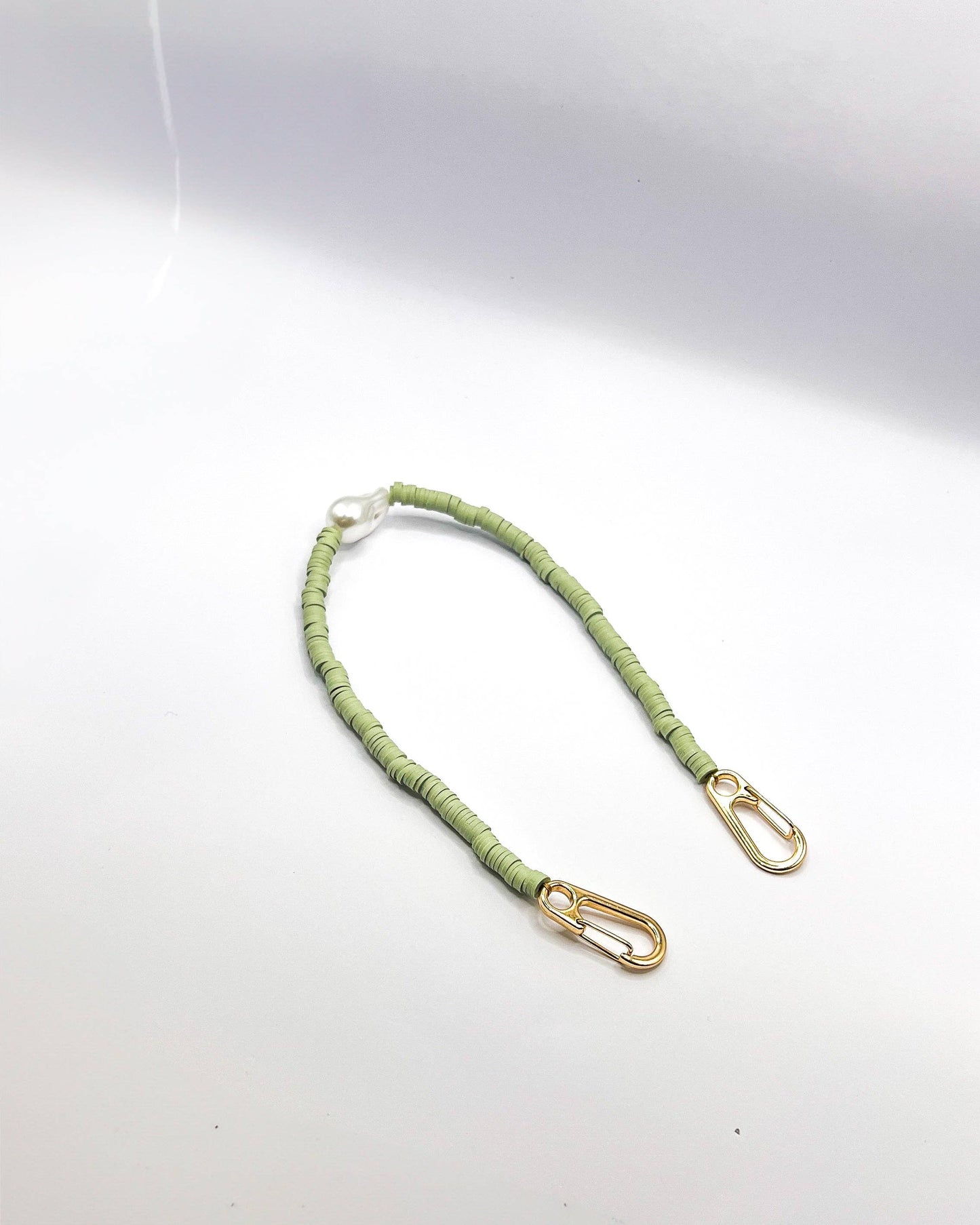 Wristlet Phone Chain with Pearls