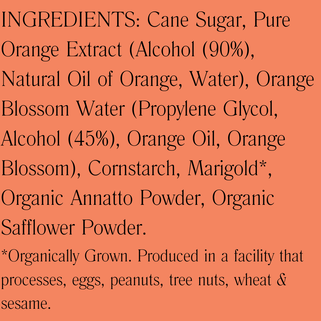Orange Blossom - cocktail sugar