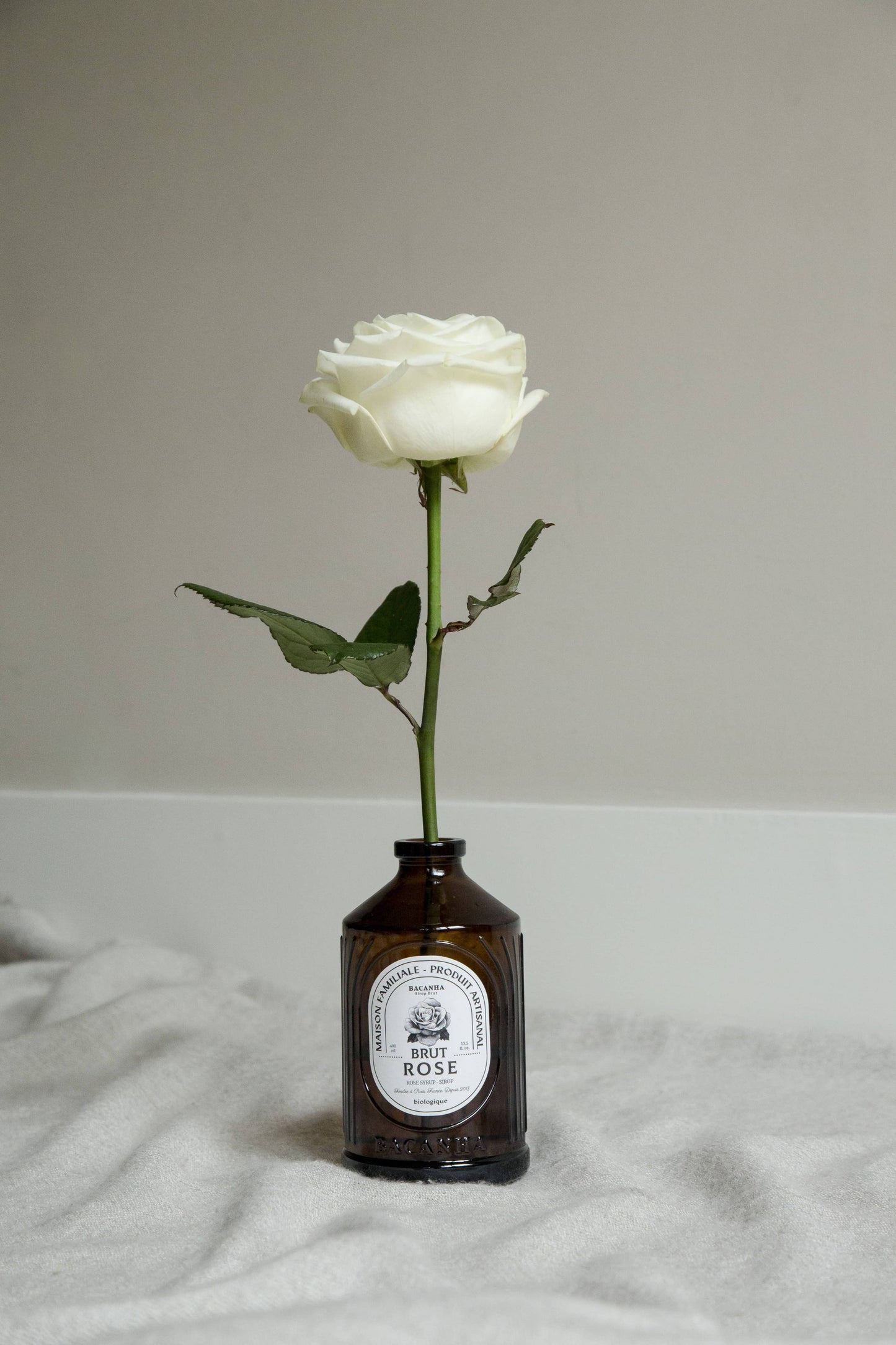 Raw Rose Syrup - Organic - 13,5 fl. oz.
