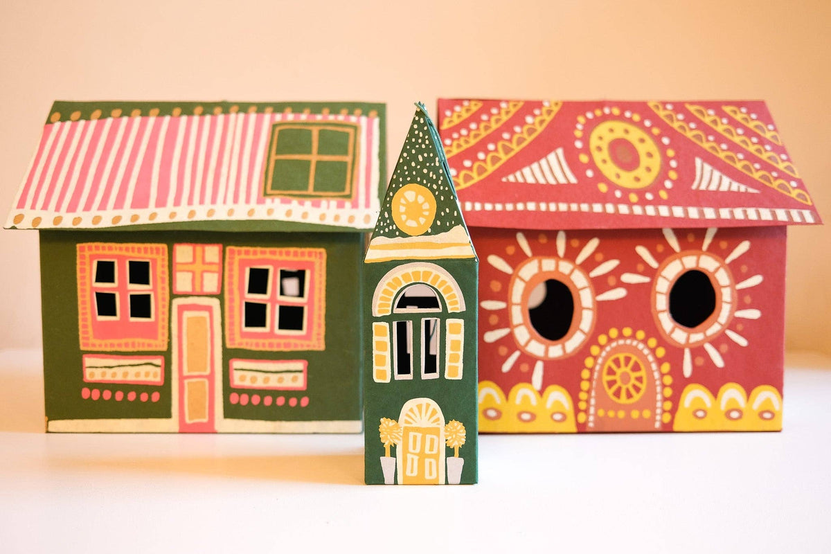 Large Gingerbread House Decorative Gift Box - East End Press