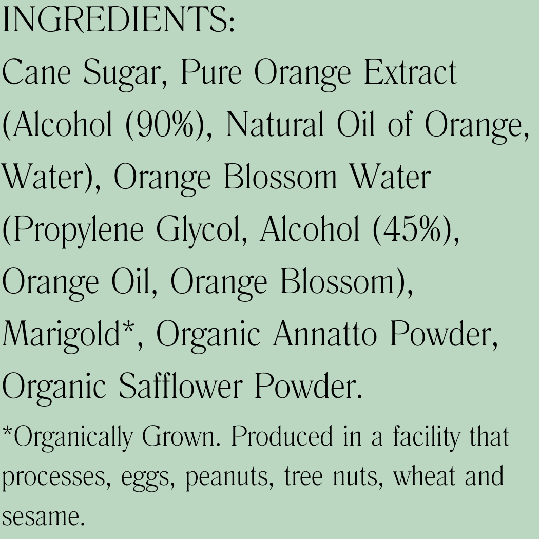 Orange Blossom - cocktail sugar