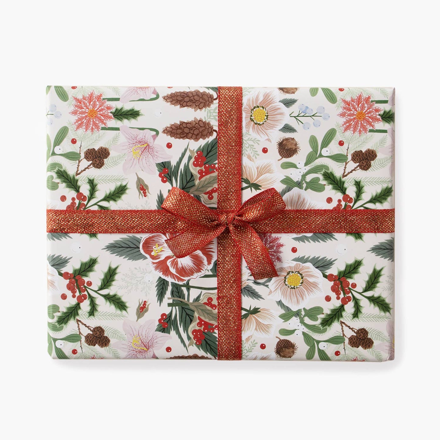 CHRISTMAS ROSE | Double Sided Wapping Paper Single Sheet