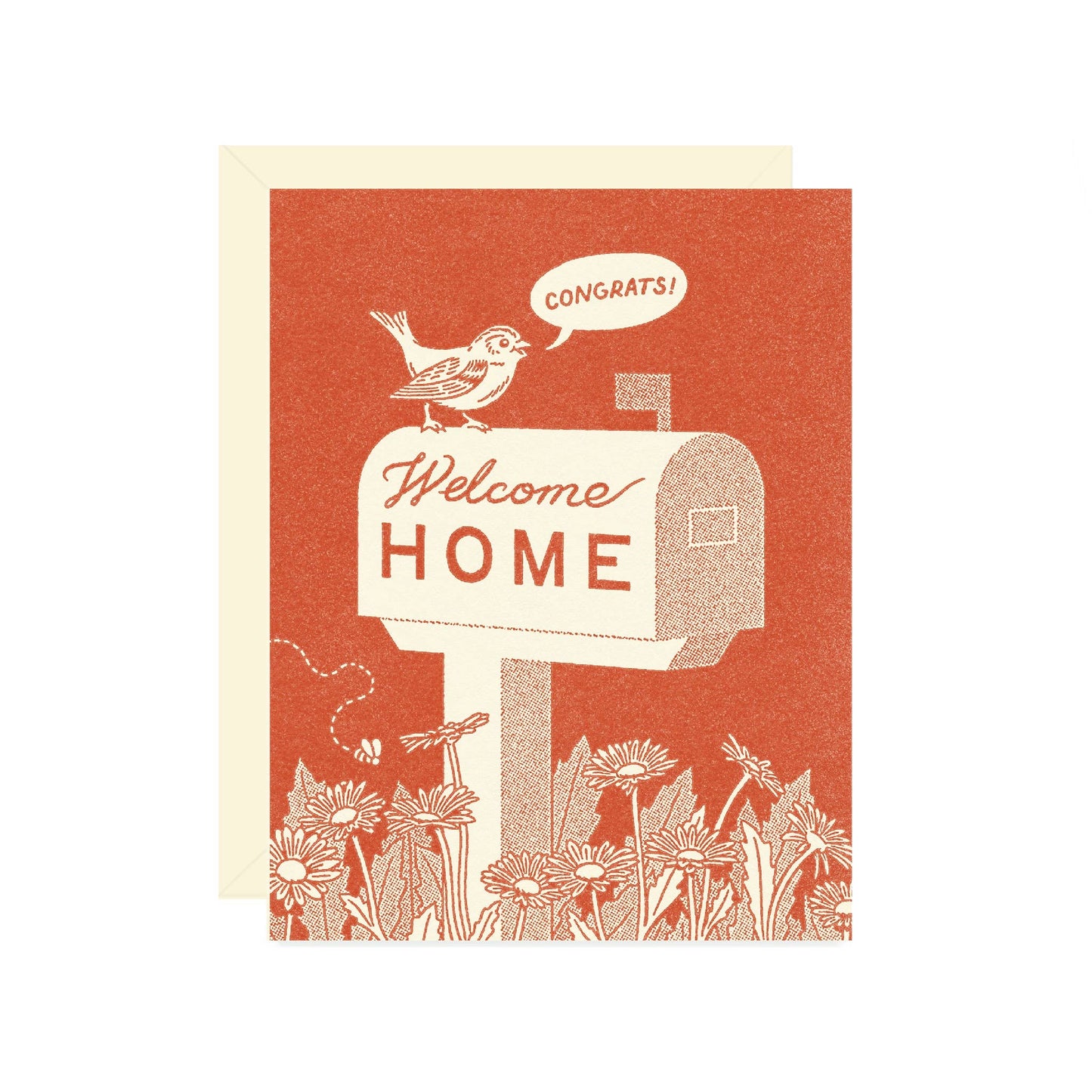 Welcome Home Mailbox Greeting Card