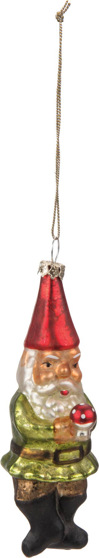 Santa Gnome Ornament
