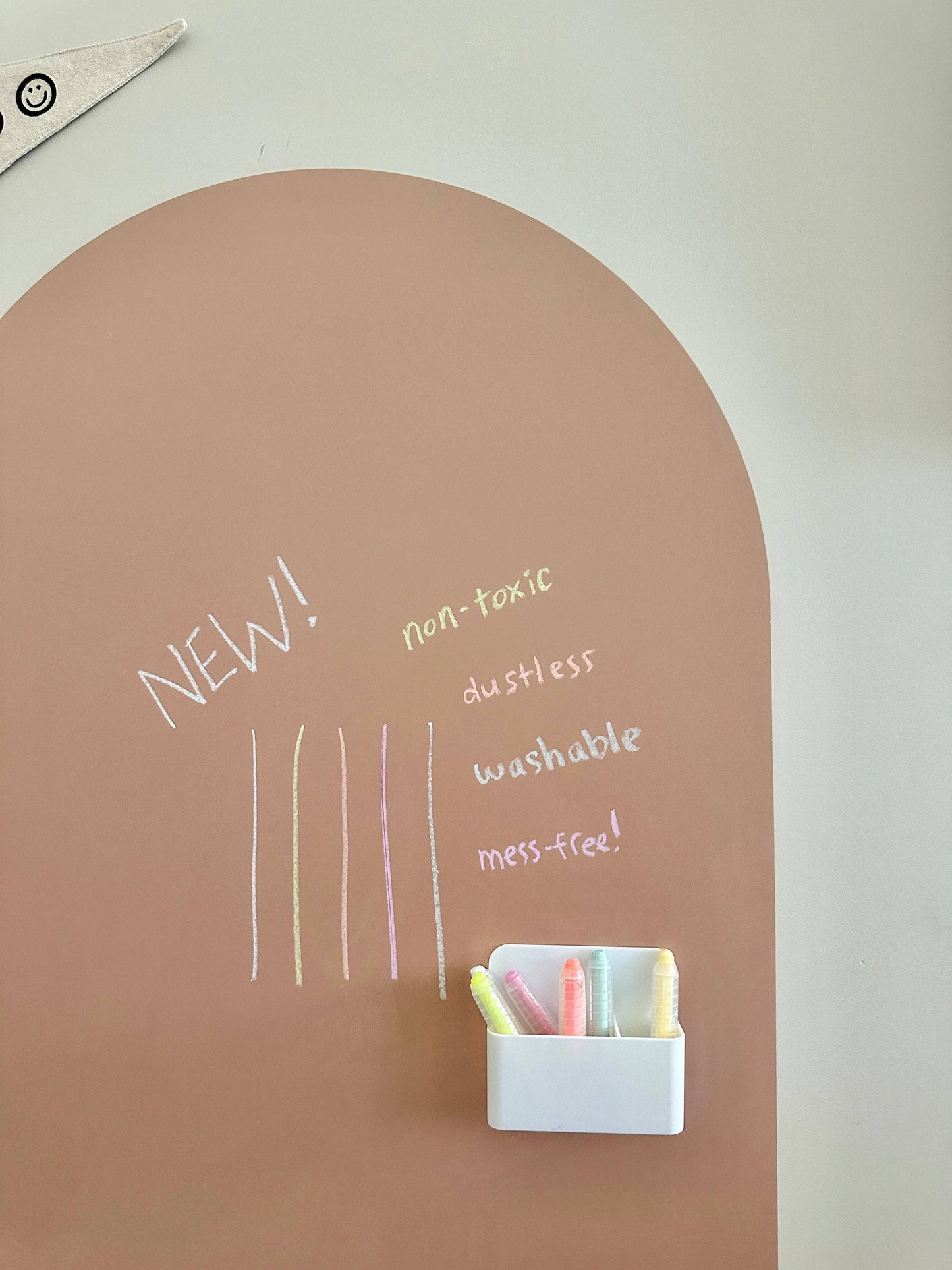 Chalk Crayons + Magnetic Holder