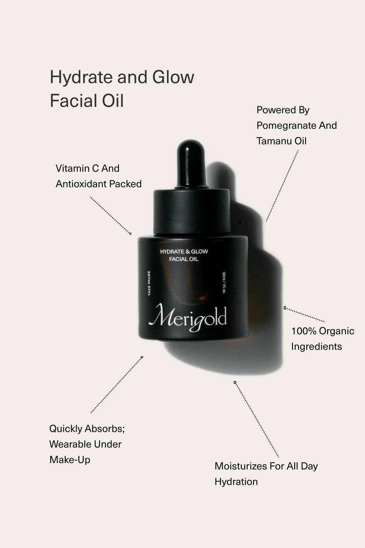 Merigold - Hydrate & Glow Facial Oil