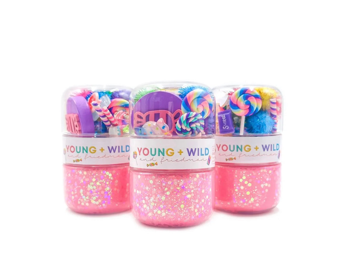 Candy grab & go jar - Young Wild & Friedman