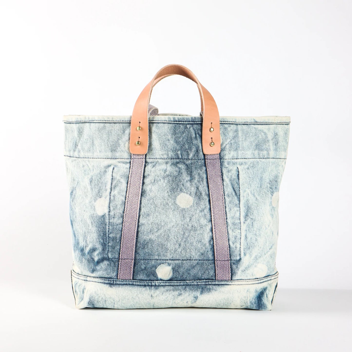 Small East West Tote | Denim Moon