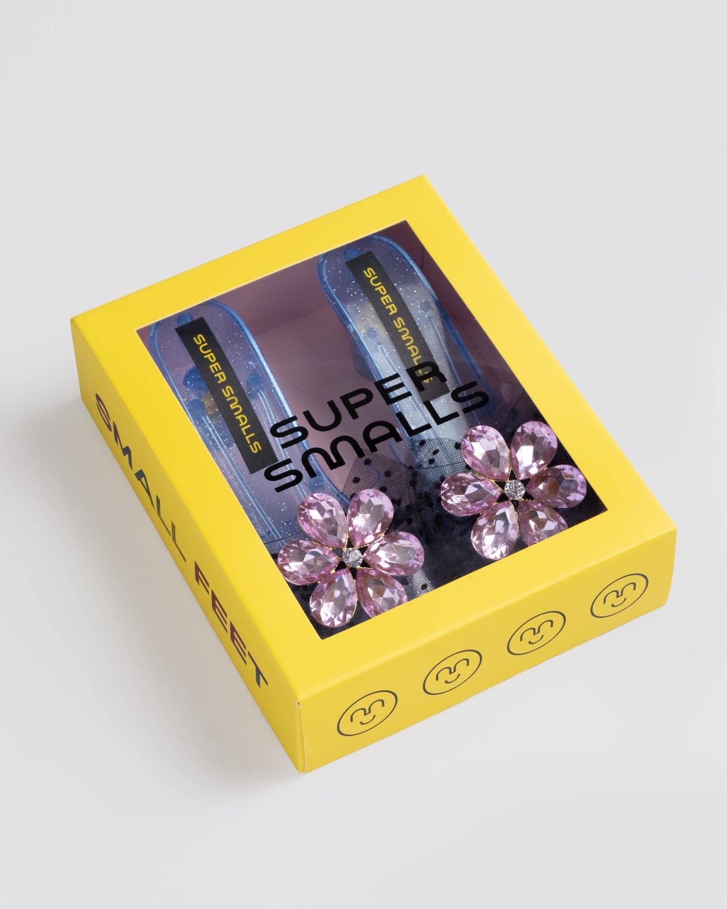 Pink Flower Gem Play Shoes - Super Smalls