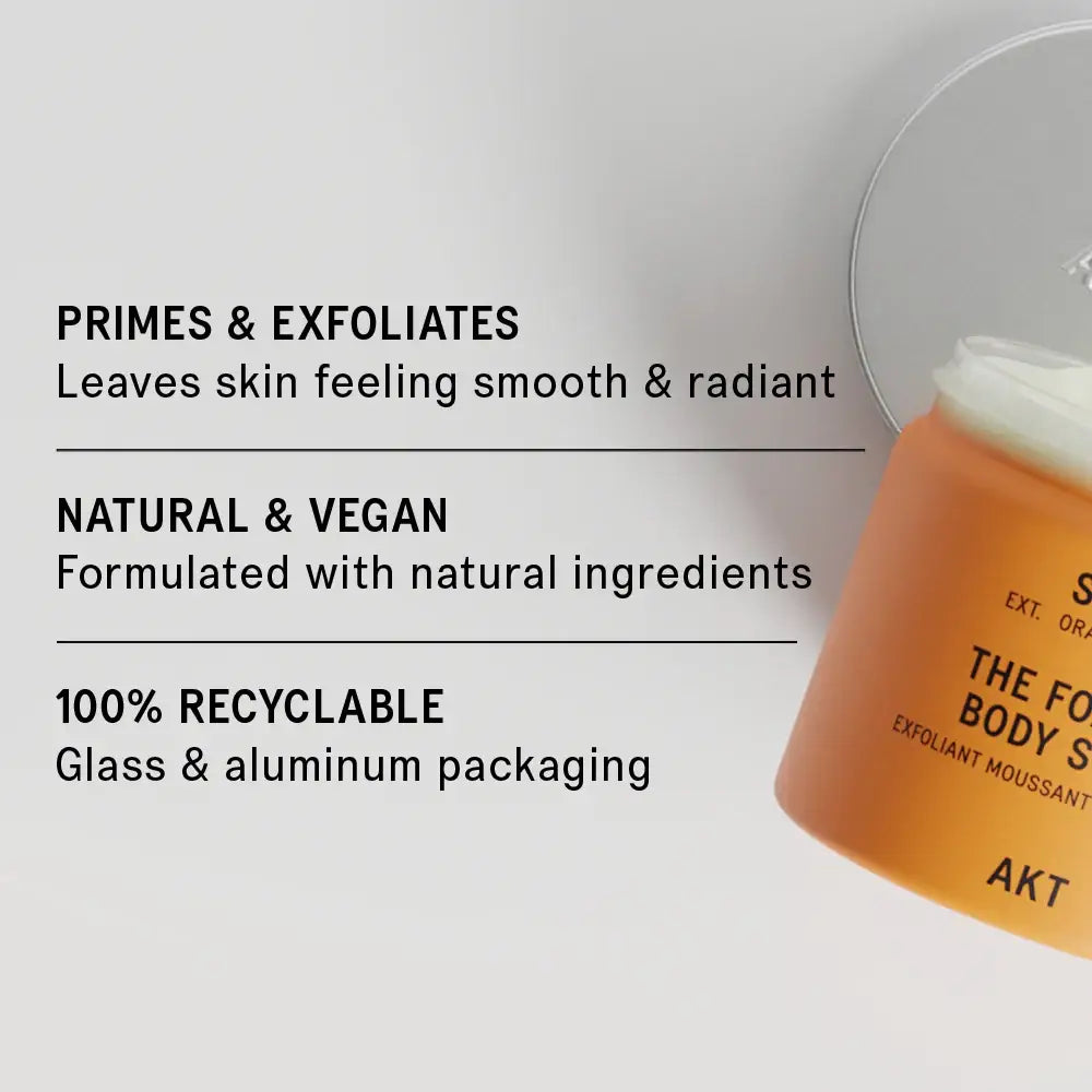 AKT London - The Foaming Body Scrub