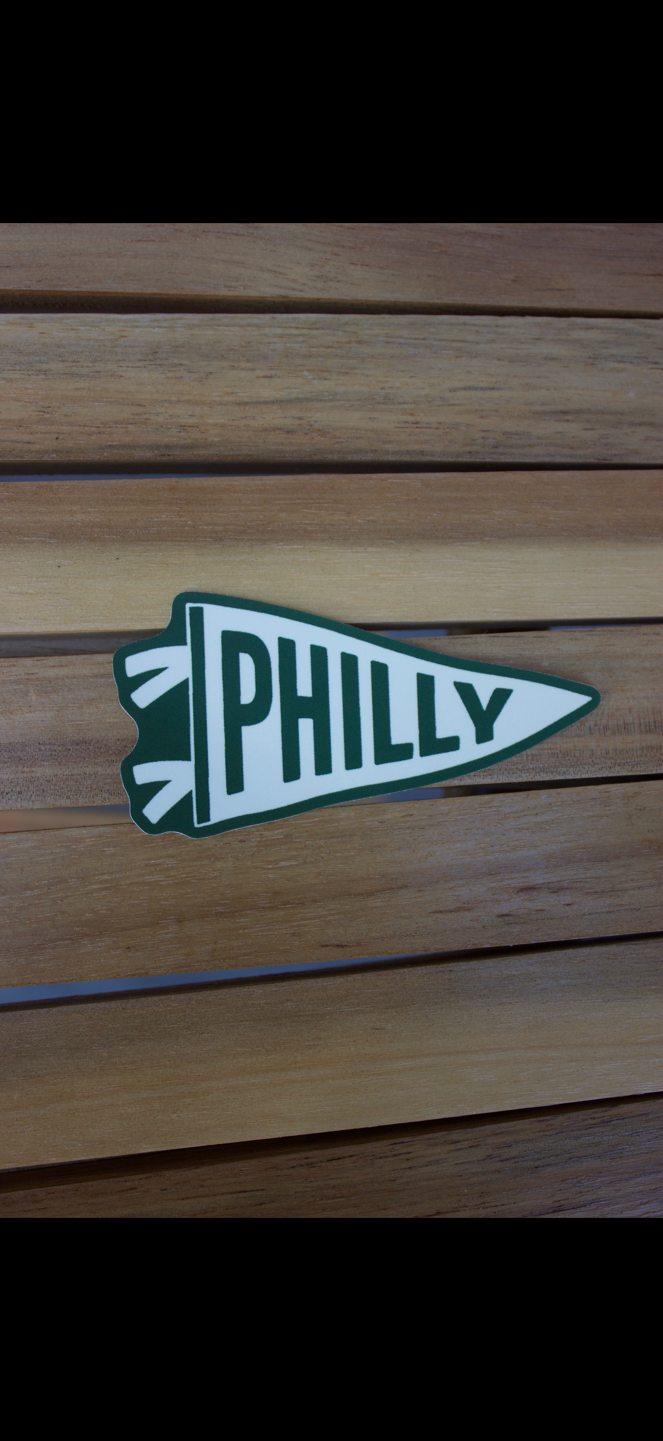 Philly Pennant Sticker