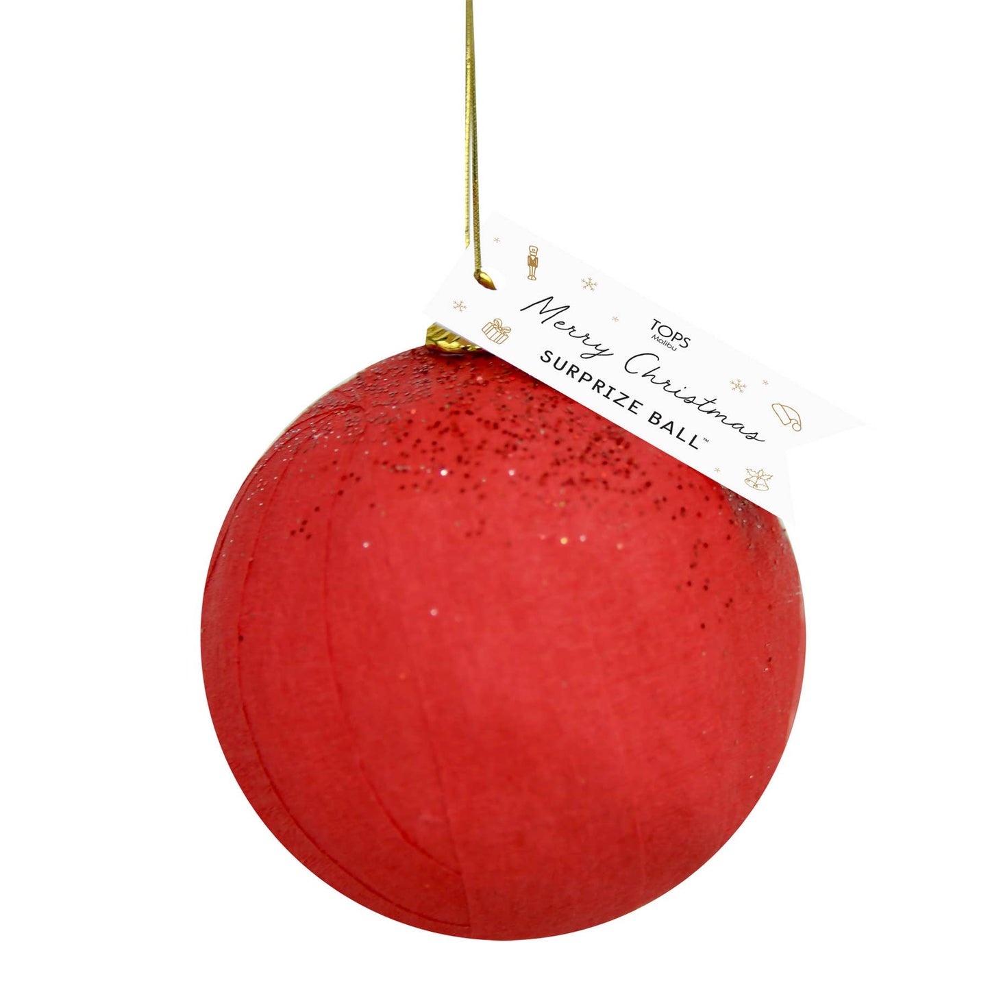 Mini Surprise Ball - Ornaments -"Merry Christmas" - Asst