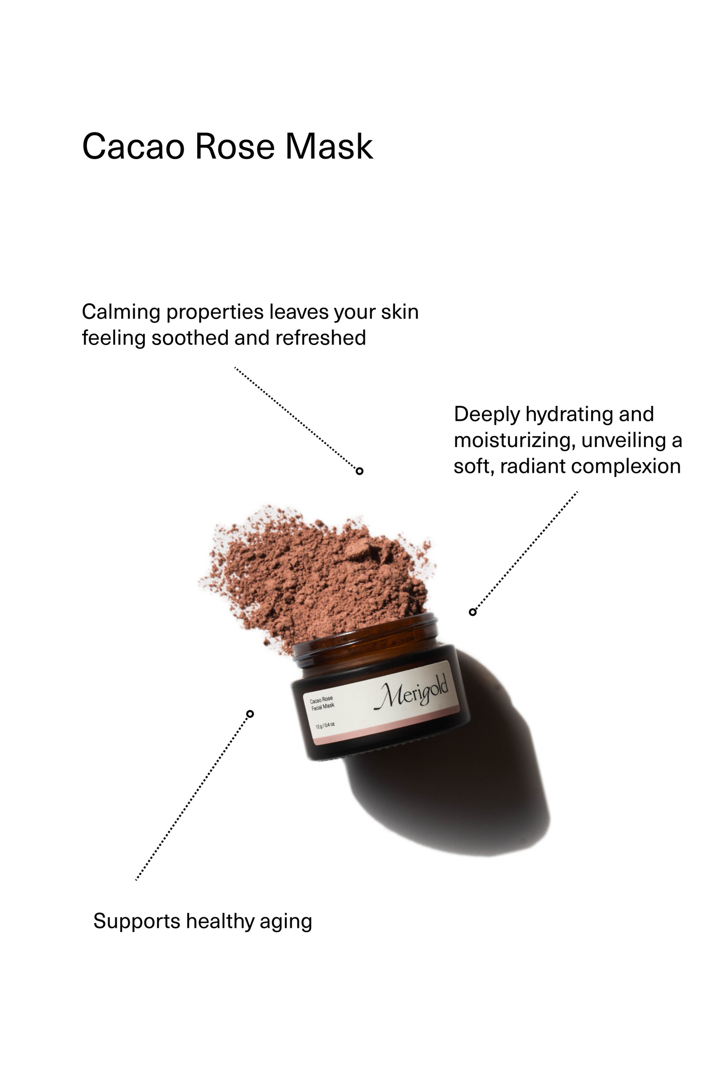 Merigold - Cacao Rose Facial Mask