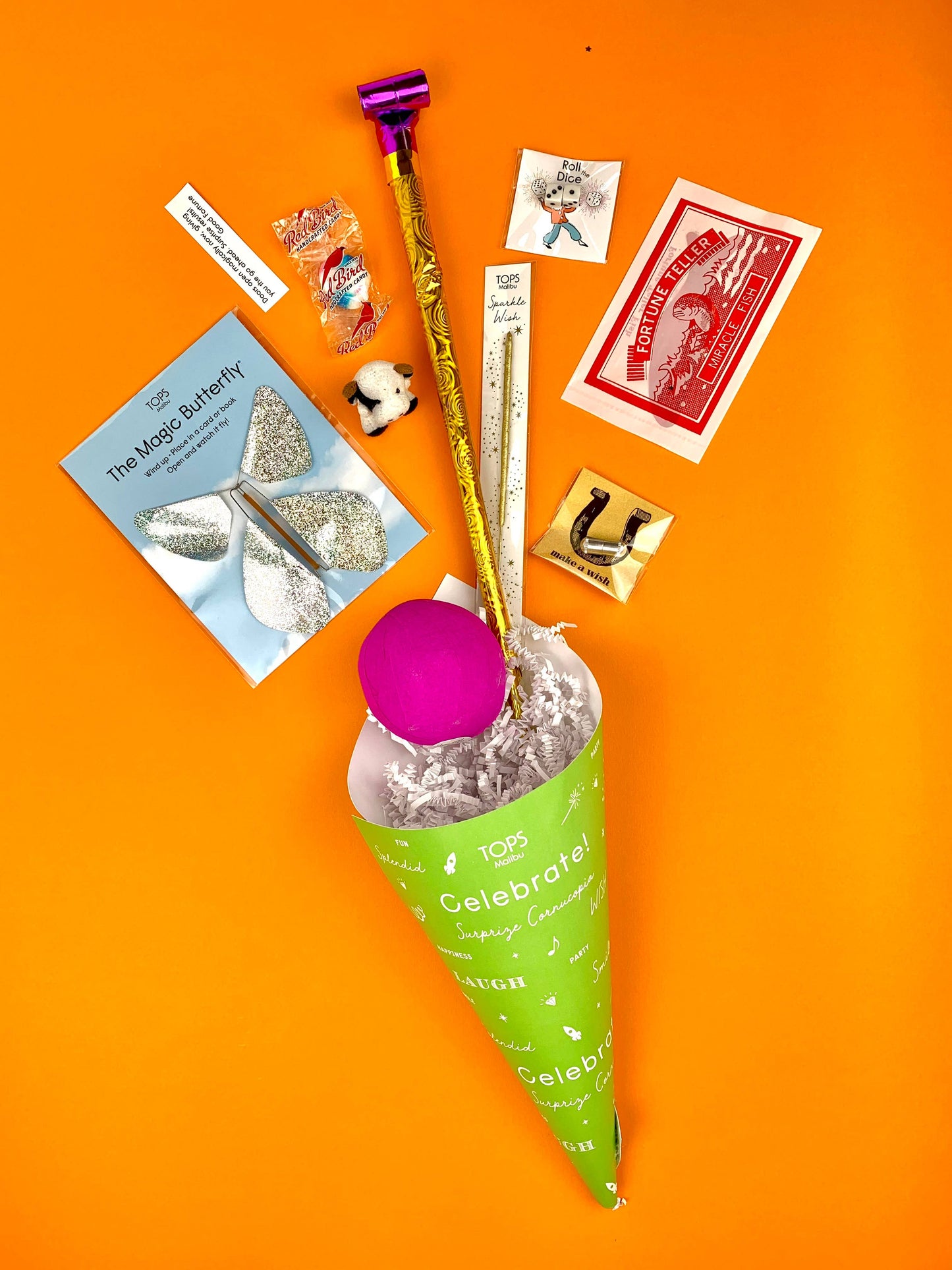 Surprise Cornucopia - "Happy Birthday"