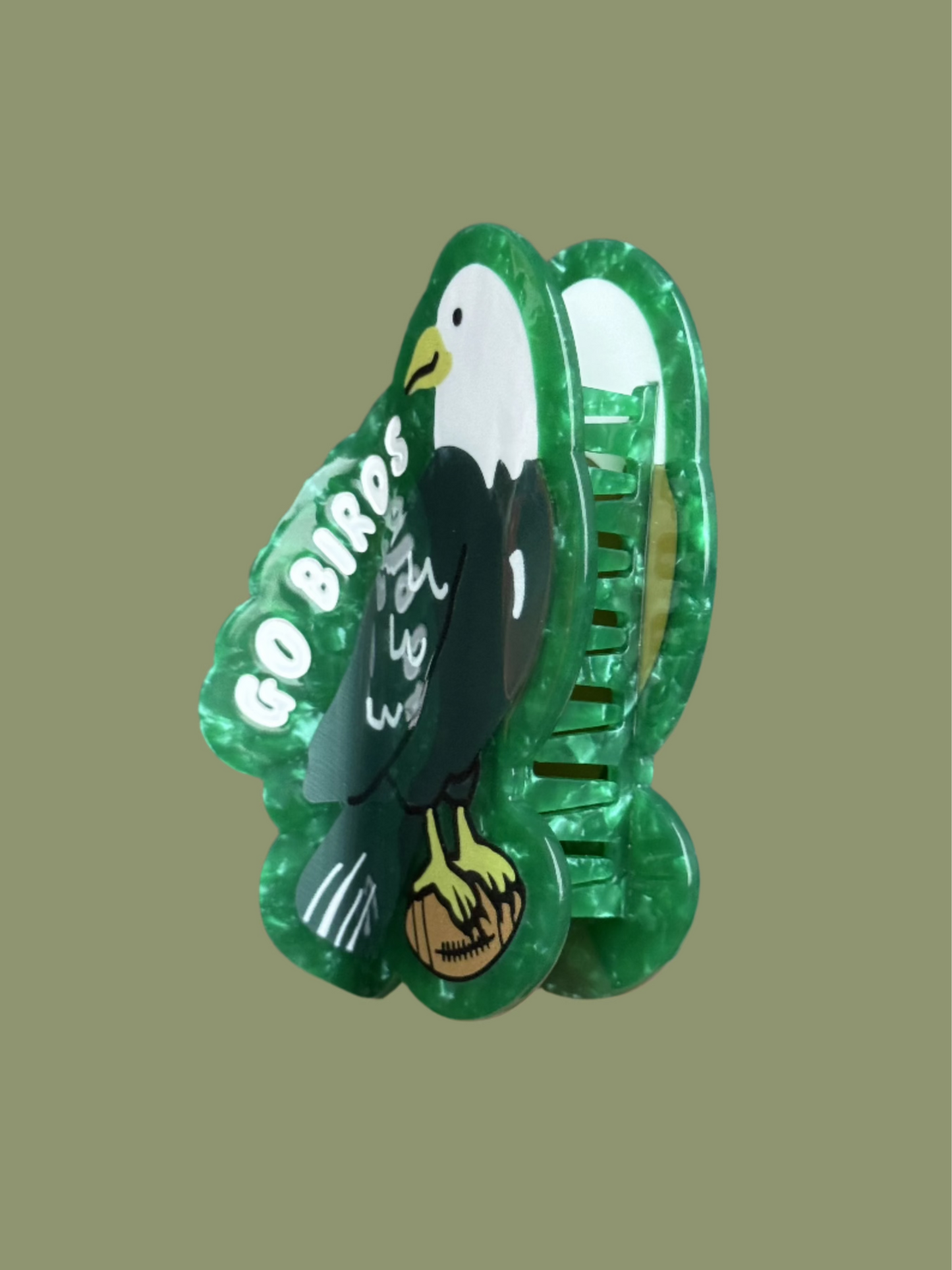 Go Birds Hair Claw Clip - dainty studios