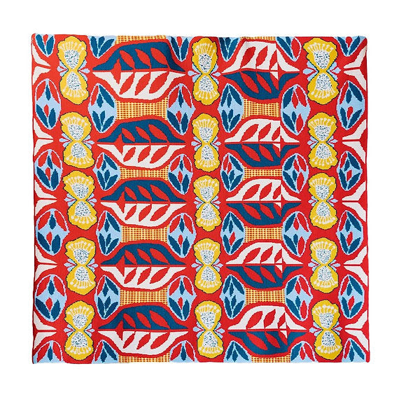 Merino Wool Throw Blanket “Duet”