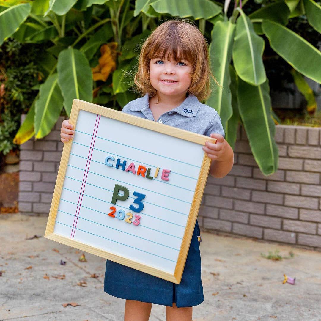 Foam Magnetic Letters
