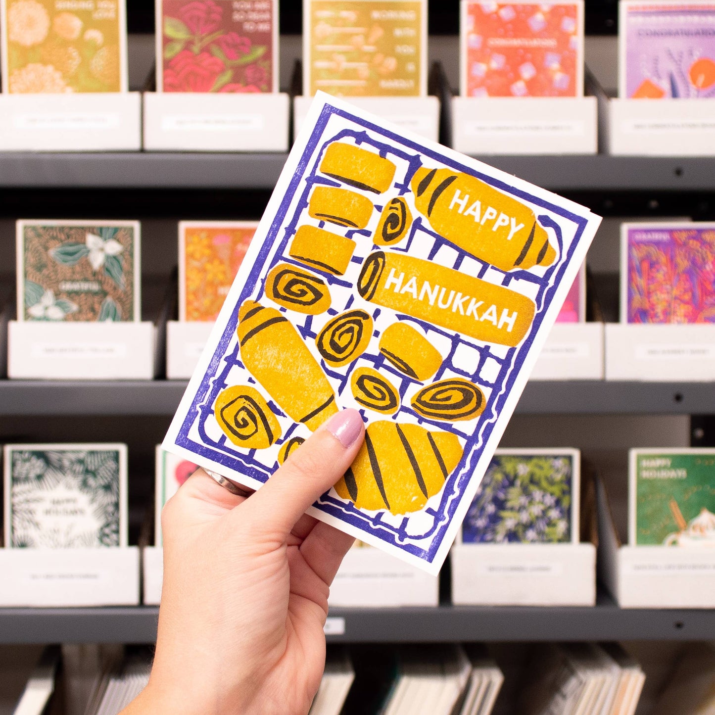 1 Hanukkah (Rugelach) Card