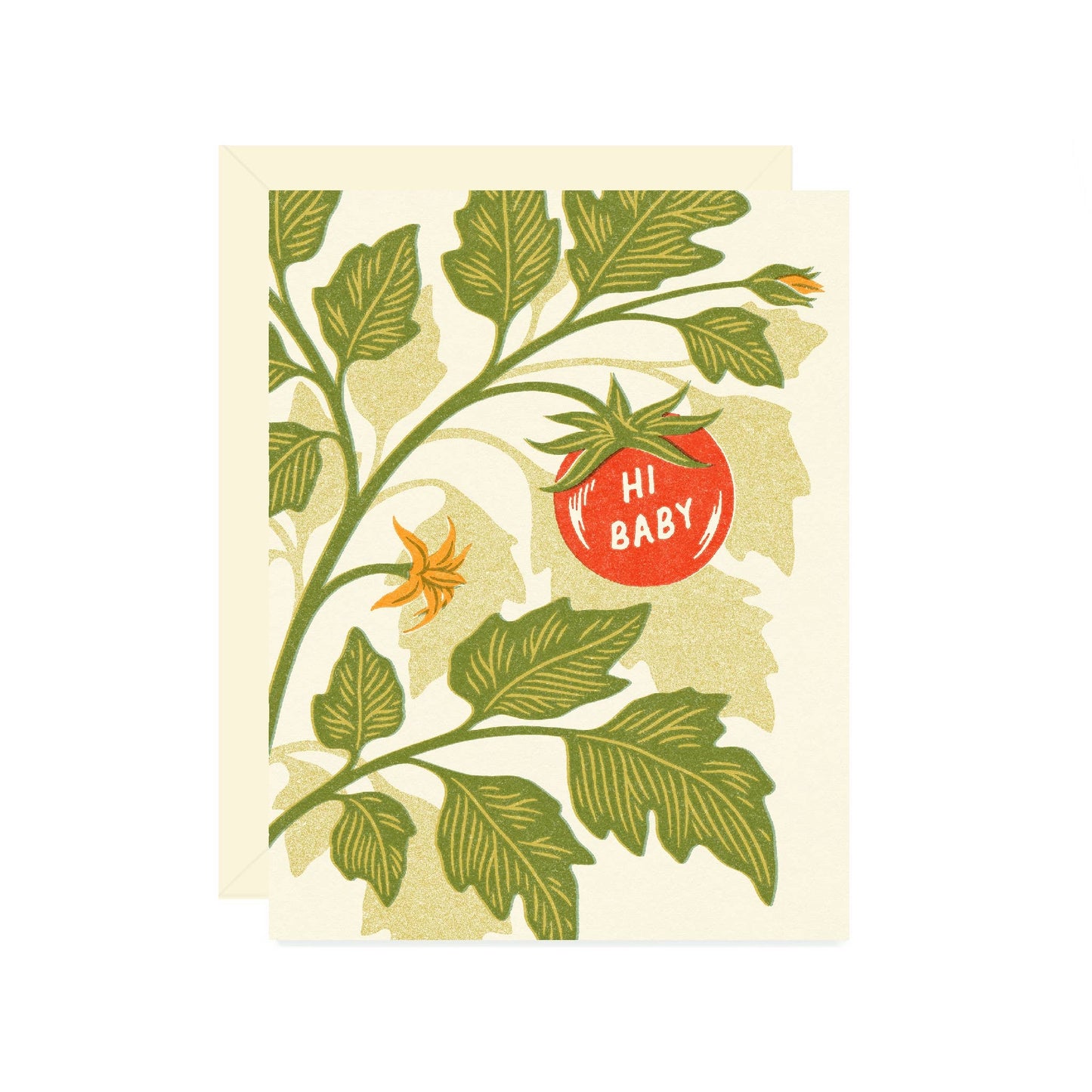 Tiny Tomato Baby Card