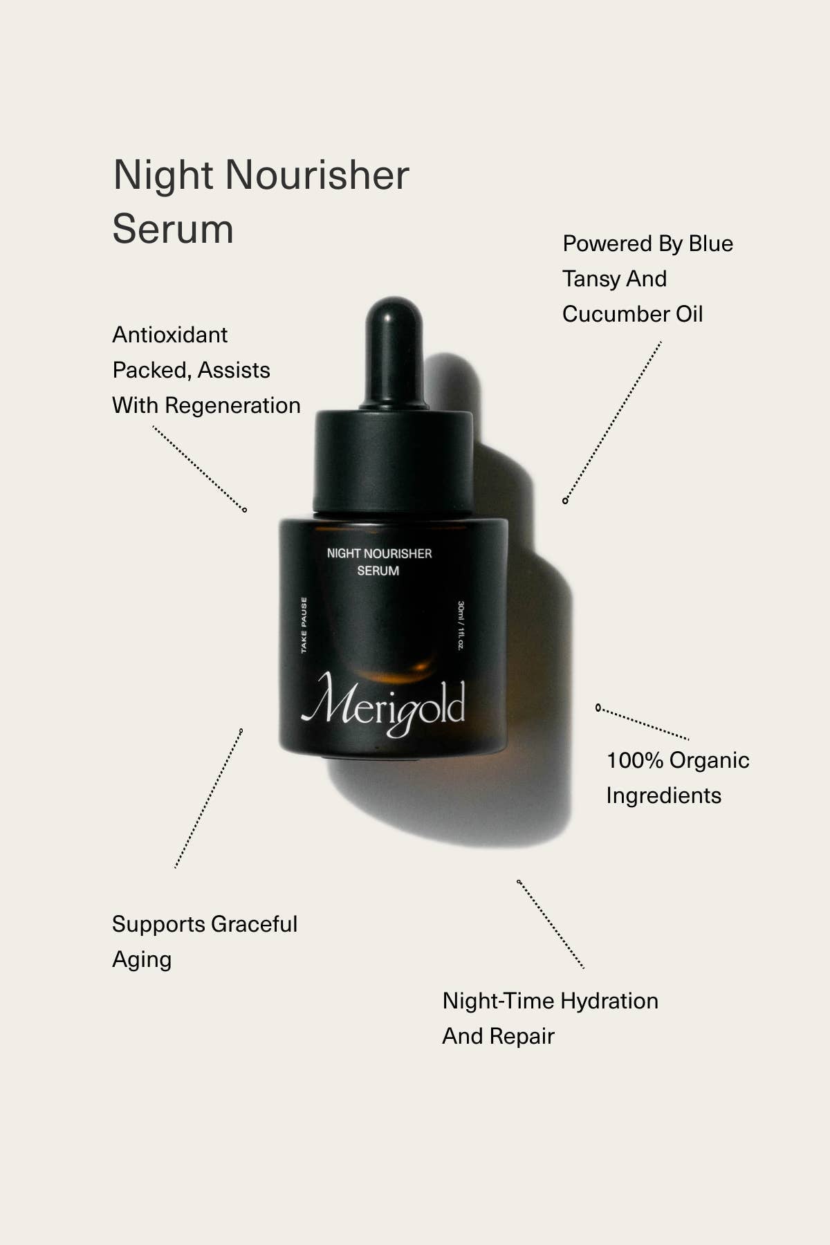Merigold - Night Nourisher Serum