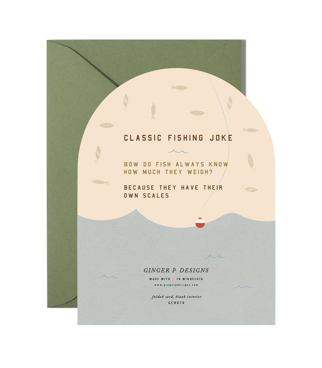 Fishing Reely Good Birthday Greeting Card