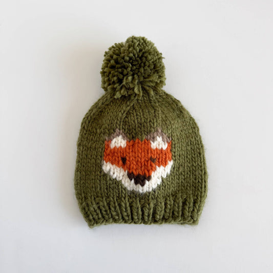 Fox Hat Baby Beanie Toddler Kid Fall Autumn Match Woodland