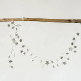 Silver Glitter Garland - 72"