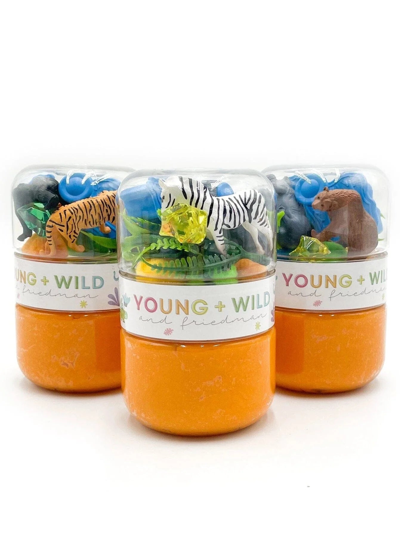 Zoo Grab & Go Jar - Young Wild & Friedman