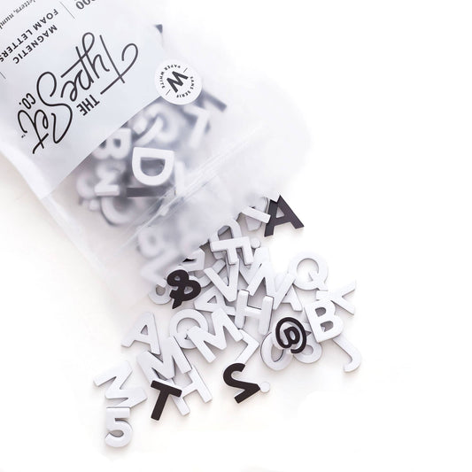 Foam Magnetic Letters