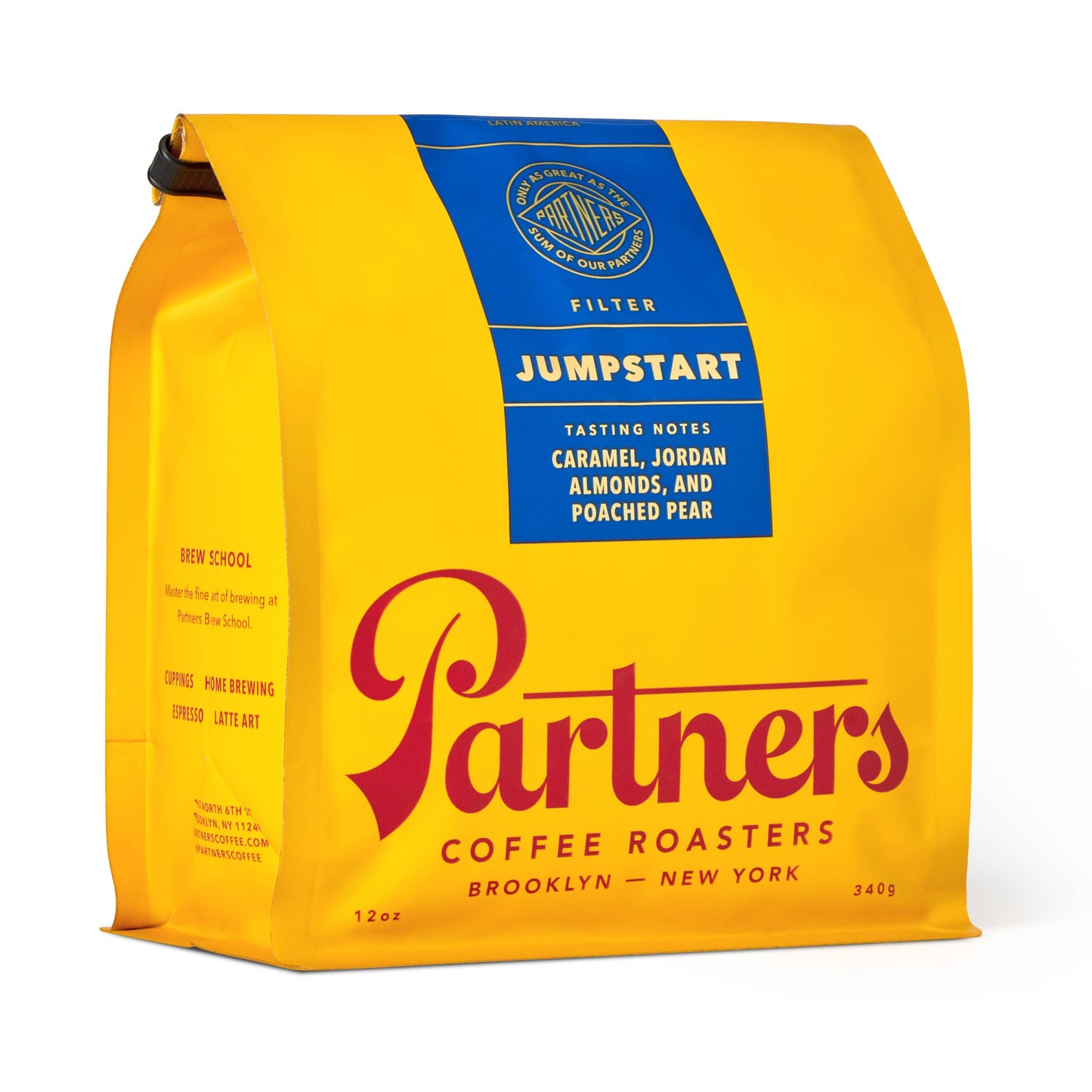 Jumpstart - 12oz - Partners Coffee Roasters, Whole Bean Coffee