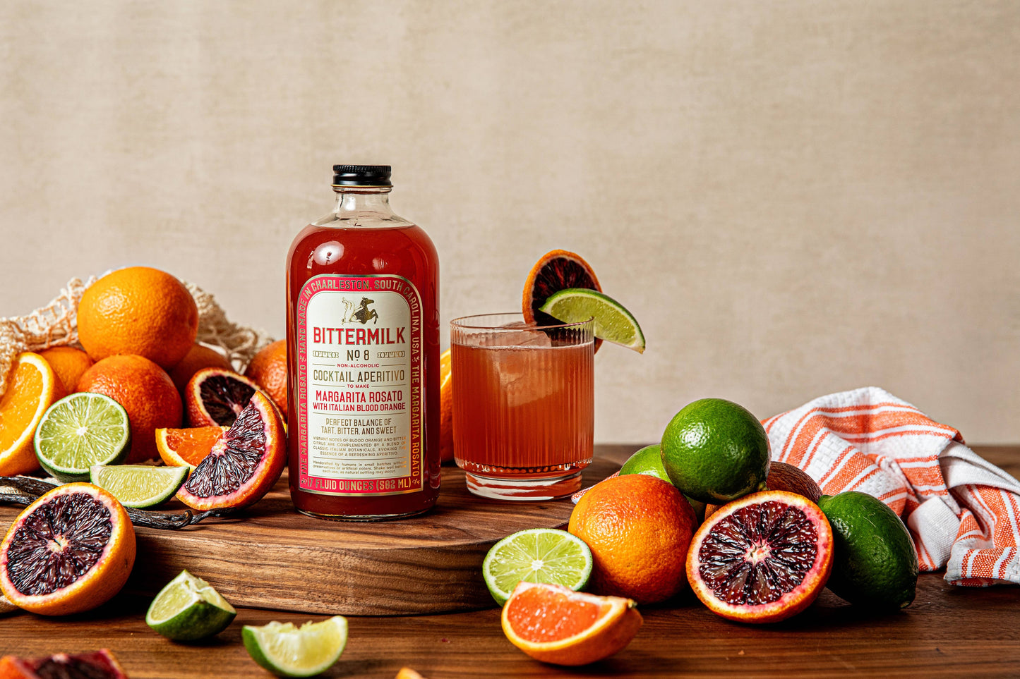 No.8- Margarita Rosato with Italian Blood Orange