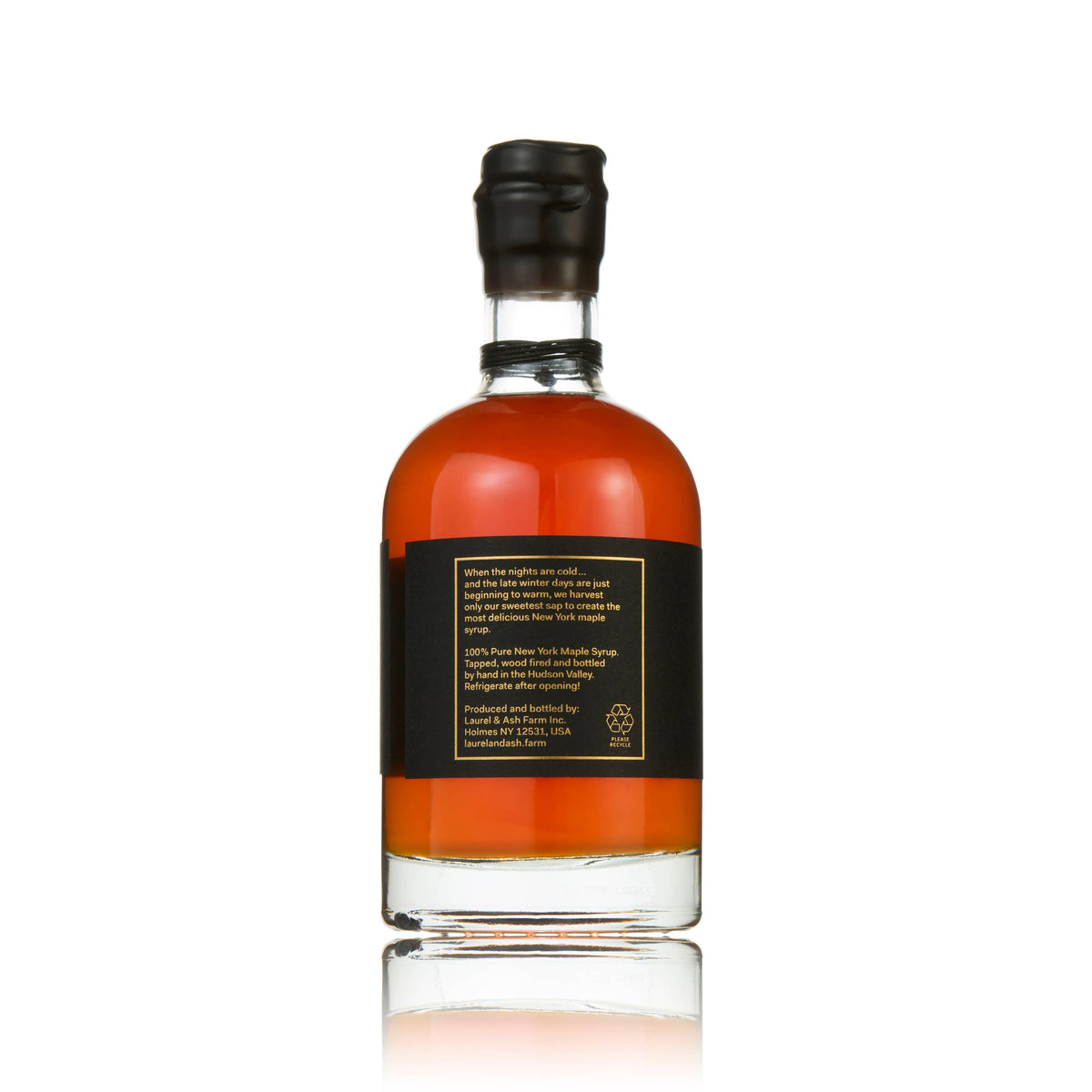 Amber Rich Maple Syrup 375 ml Laurel & Ash Farm -