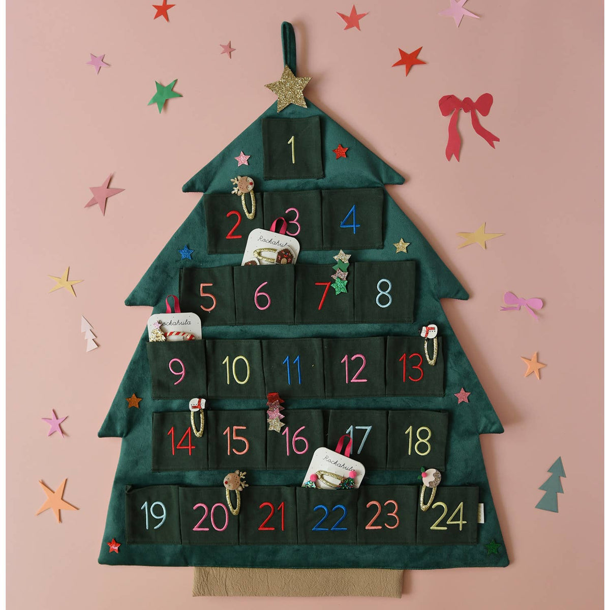 Christmas Tree Starry Advent Calendar - Rockahula Kids US