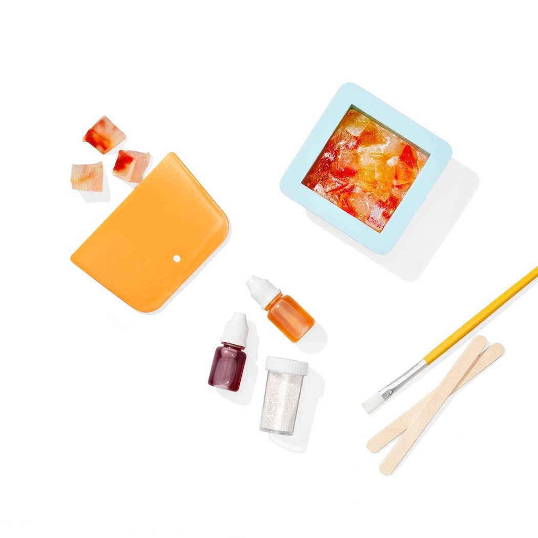 Crystal Geode Soapmaking Kit, DIY Soap Making Kit for Kids - Kiwi Co