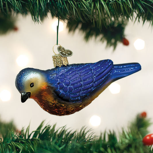 Western Bluebird Ornament - Old World Christmas