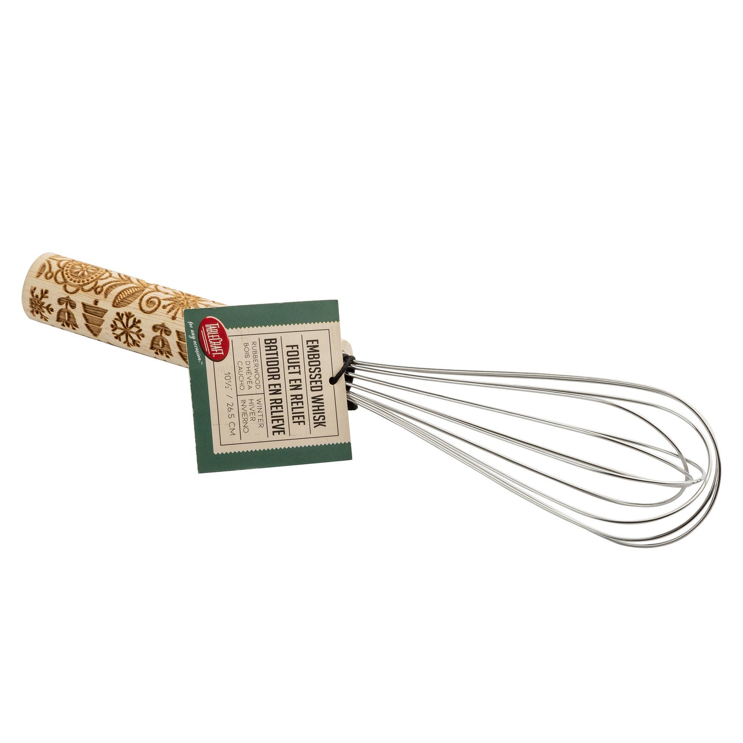 Winter Embossed Whisk