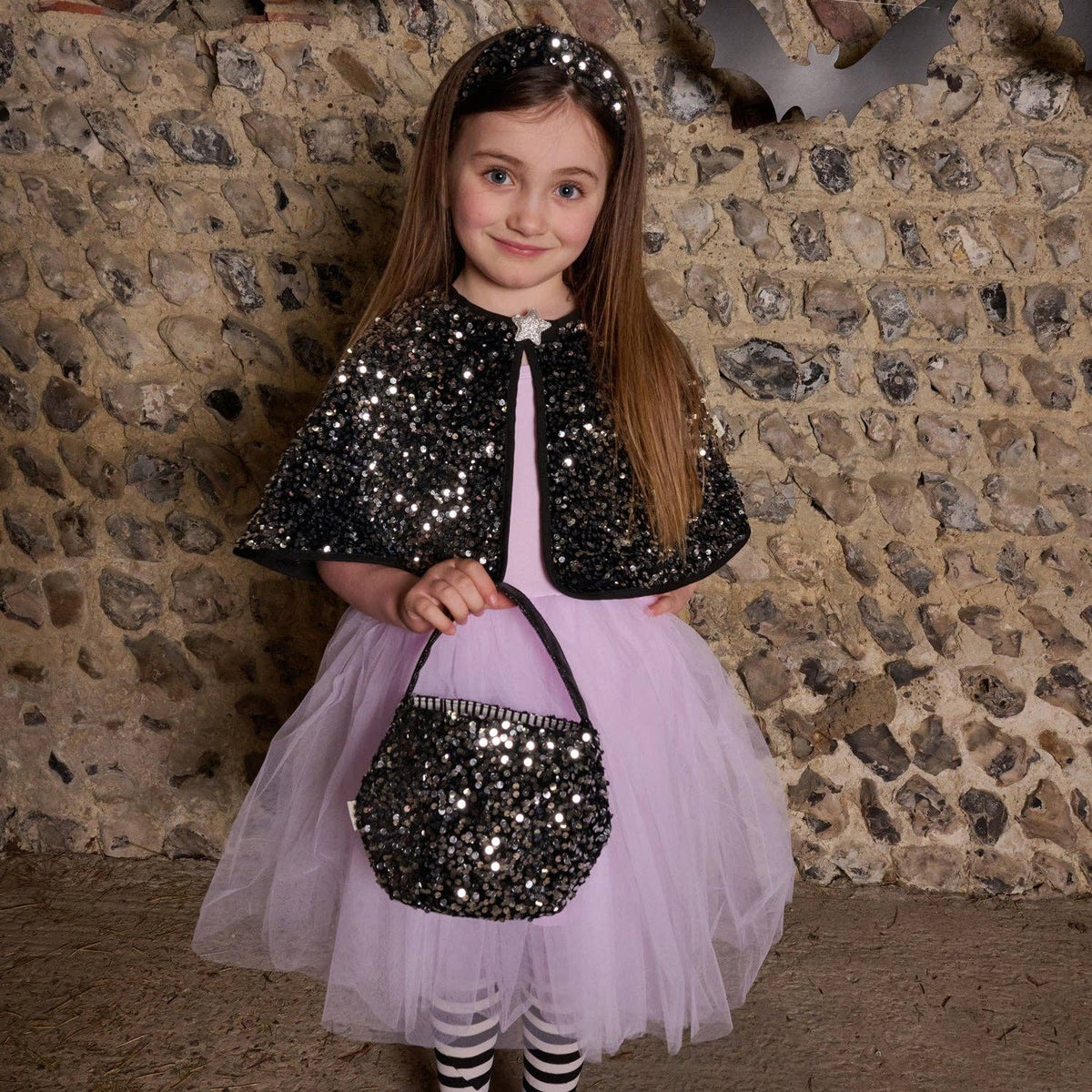 Spellbound Sequin Velvet Cauldron Bag - Rockahula Kids US