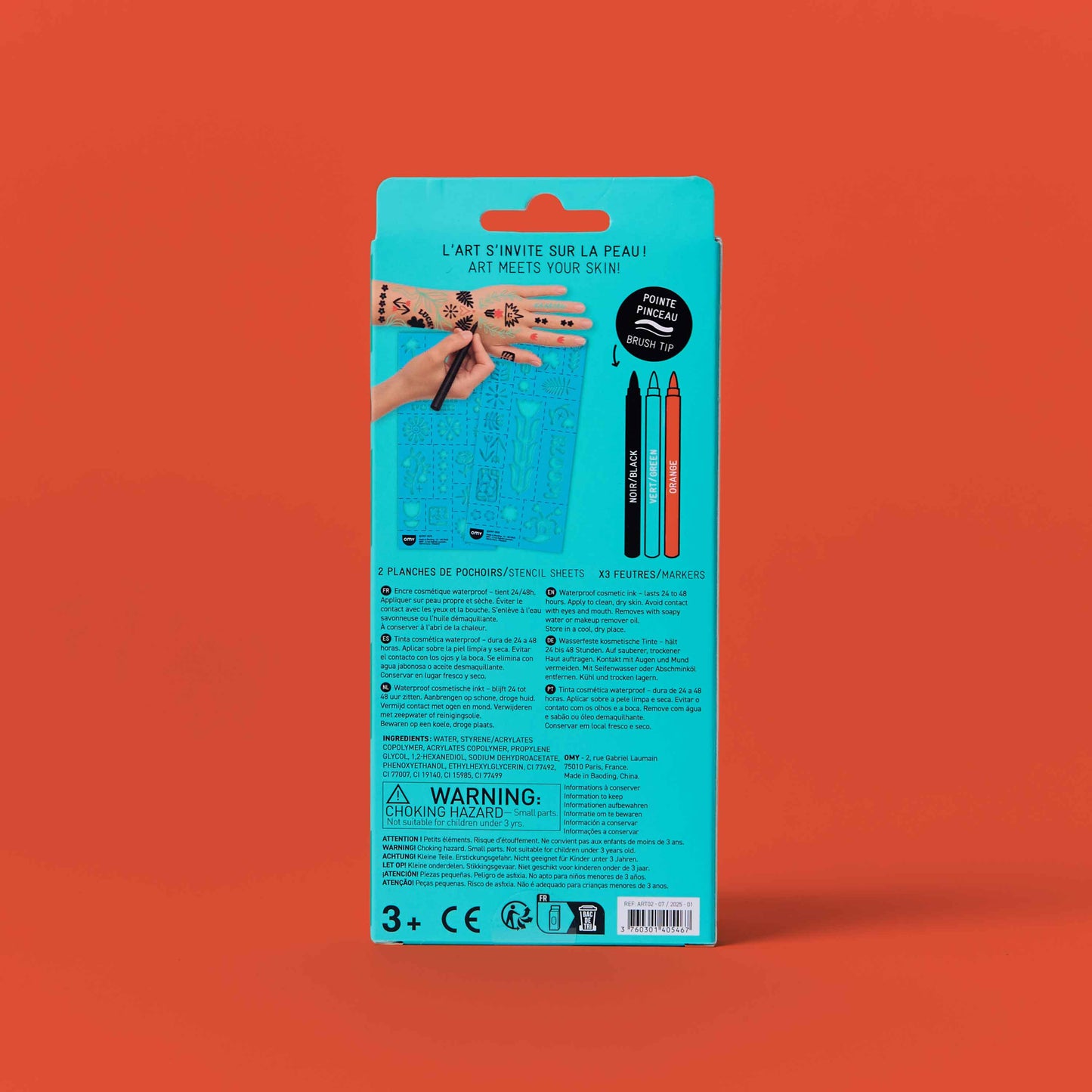 Tattoo Art Pens - OMY FLOWER POWER