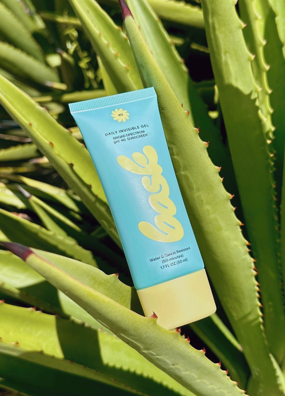 Bask gel SPF 40 Daily Invisible Gel Face Sunscreen